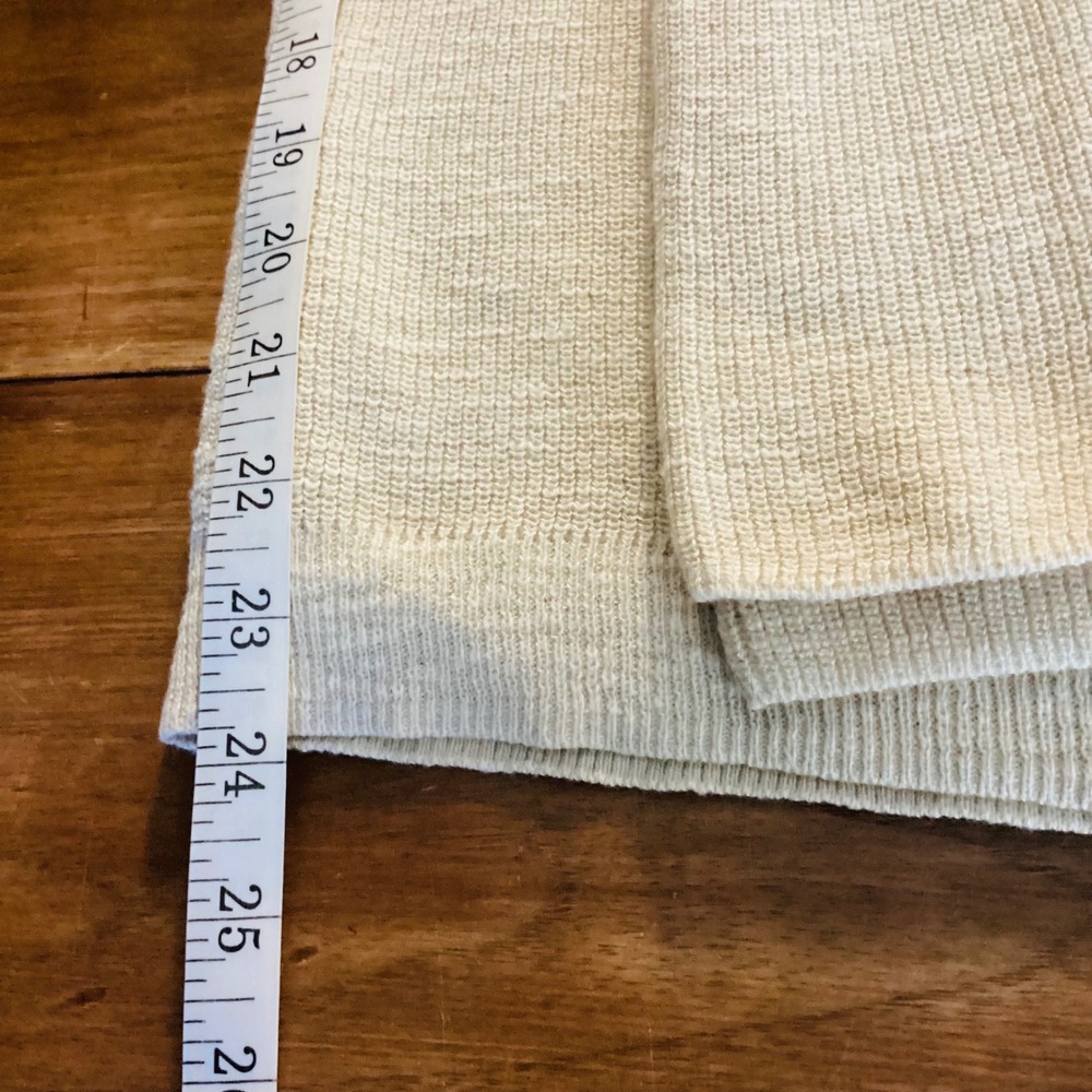 Free People Beach Malibu Set Oatmeal Knit Sweater & Wide Leg Pants in XS - Picture 7 of 11